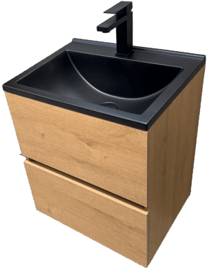 PVC МЕБЕЛ ЗА БАНЯ TAORMINA 50 OAK CORBRIDGE B