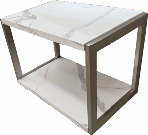 PVC МЕБЕЛ ЗА БАНЯ SOFIA CONCRETE С ИНОКС РАМКА