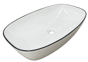Мивка за баня Alen 60 Black Edge