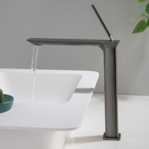 Сив смесител за мивка Blandini Regina L Titan