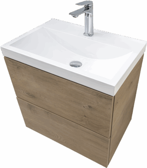 PVC МЕБЕЛ ЗА БАНЯ FORLI 60 OAK W