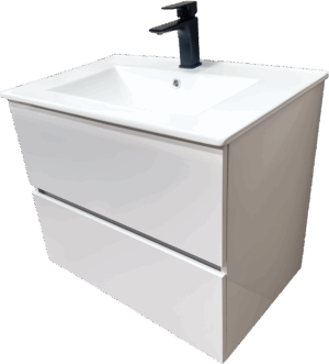PVC МЕБЕЛ ЗА БАНЯ BERGAMO WHITE 50, 60, 70, 80