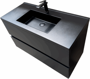 PVC МЕБЕЛ ЗА БАНЯ SIENA 100 BLACK