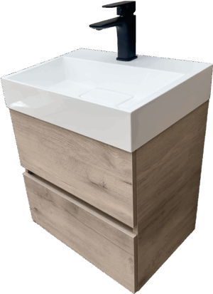 PVC МЕБЕЛ ЗА БАНЯ Matera 60 OAK W