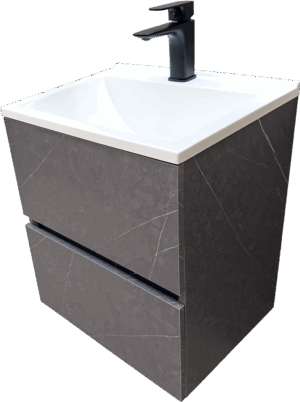 PVC МЕБЕЛ ЗА БАНЯ TAORMINA 50 CONCRETE W