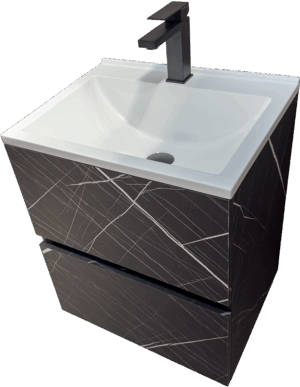 PVC МЕБЕЛ ЗА БАНЯ TAORMINA 50 NOIR W