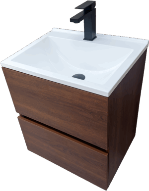 PVC МЕБЕЛ ЗА БАНЯ TAORMINA 50 CHERRY W