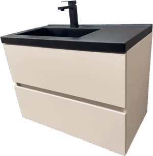 PVC МЕБЕЛ ЗА БАНЯ Porto L 80 Latte B
