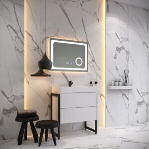 PVC МЕБЕЛ ЗА БАНЯ FORLI 60 С МЕТАЛНА РАМКА
