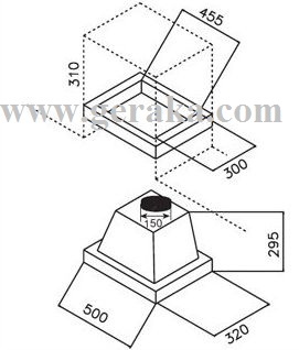 Аспиратор Teka GFT 800 .40446400