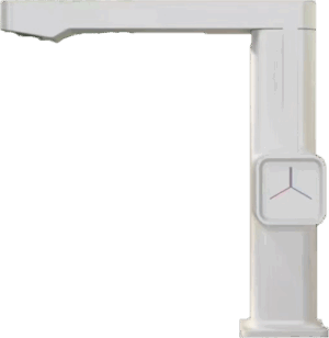 Бял смесител за мивка Blandini Yokon S White