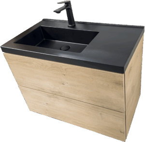 PVC МЕБЕЛ ЗА БАНЯ Porto L 80 OAK B
