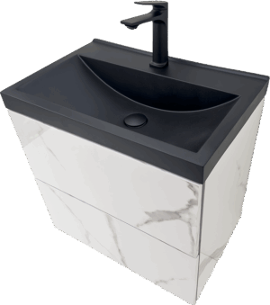 PVC МЕБЕЛ ЗА БАНЯ FORLI 60 Marble B