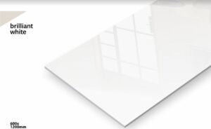 Чисто бял гранитогрес размер 60х120 Brilliant White