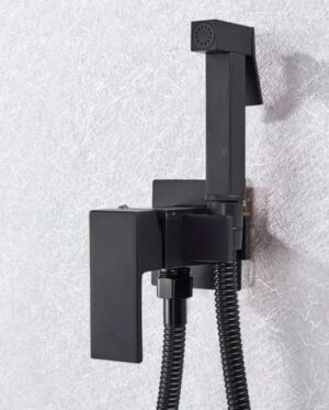 Черен хигиенен душ Blandini Corso Black