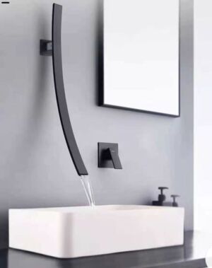 Вграден смесител за баня Blandini Katan Black