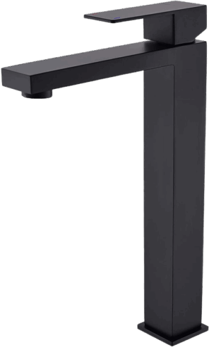 Висок черен смесител за баня Blandini Travis L Black