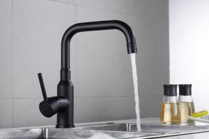 Черен смесител Blandini Favor S Black
