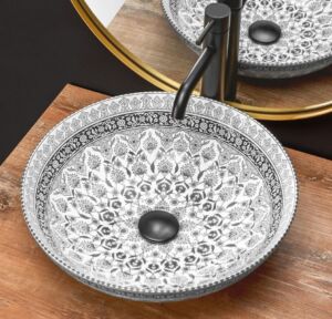 Мивка за баня Maroco Dark Gray