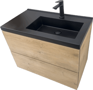PVC МЕБЕЛ ЗА БАНЯ Porto R 80 OAK B