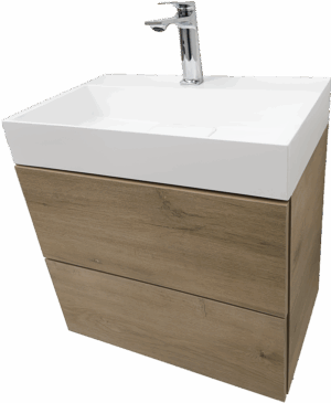 PVC МЕБЕЛ ЗА БАНЯ Matera 60 OAK W