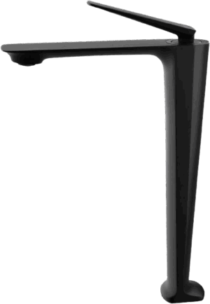 Дизайнрски черен смесител Blandini Almond L Black