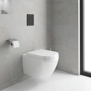 Черен мат бутон Grohe комплект структура за вграждане