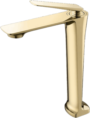 Висок смесител за баня Blandini Almond L Gold