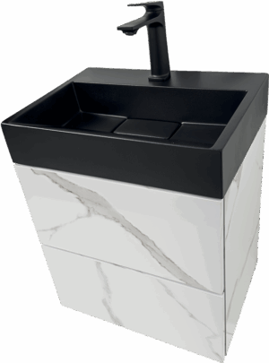 PVC МЕБЕЛ ЗА БАНЯ Tito 50 Marble B
