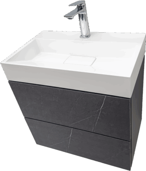 PVC МЕБЕЛ ЗА БАНЯ Matera 60 Concrete W