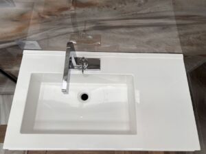 PVC МЕБЕЛ ЗА БАНЯ PORTO 80 С МЕТАЛНА РАМКА