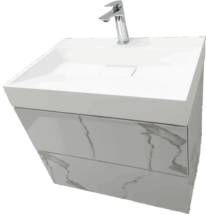 PVC МЕБЕЛ ЗА БАНЯ Florence 70 Marble W