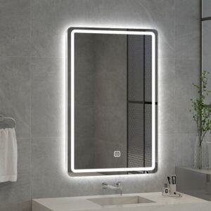 LED огледало за баня с осветление 60х80 см