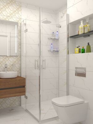 Гранитогрес 60х120 Classic Carrara Gold Mat