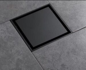 Рогов сифон за баня Kuadra Solid Black