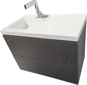 PVC МЕБЕЛ ЗА БАНЯ Porto L 80 Concrete W