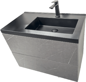 PVC МЕБЕЛ ЗА БАНЯ Porto R 80 Concrete B