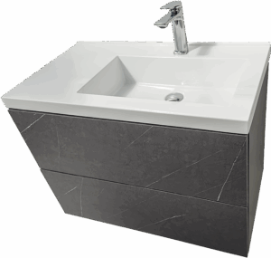 PVC МЕБЕЛ ЗА БАНЯ Porto R 80 Concrete W