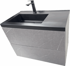 PVC МЕБЕЛ ЗА БАНЯ Porto L 80 Concrete B