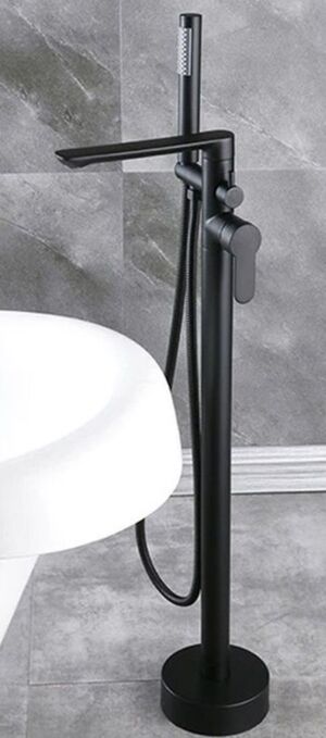СТОЯЩ СМЕСИТЕЛ ЗА ВАНА BLANDINI LEONARDO BLACK