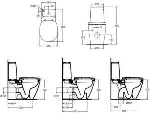 Моноблок Ideal Standard Connect E.7175
