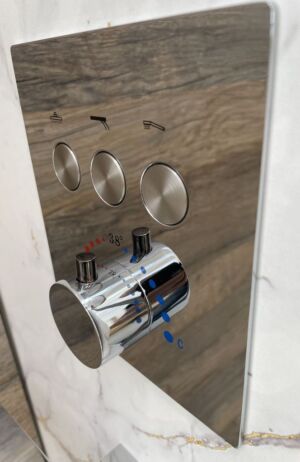 Душ система с термостат Blandini T-Smart Cascade Chrome