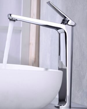 Висок хромиран смесител за купа Blandini Sonik L Chrome