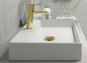 Златен смесител Deante Arnika Gold