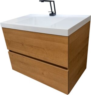 Голям дървесен шкаф за баня от PVC Siena 100 Corbridge W
