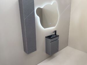 МЕБЕЛ ЗА БАНЯ MINI 43 CONCRETE BLACK