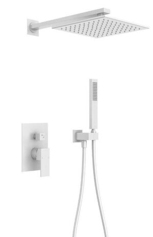 Бял душ за вграждане Blandini Home Style White