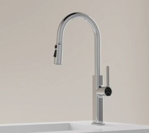 Кухненски смесител с душ Blandini Elegant Chrome
