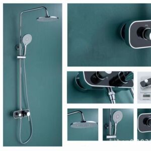 Душ система със скрит чучур и пита Blandini Pleasure Rain Chrome