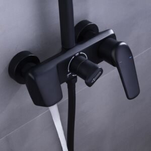 Черен душ за баня Blandini Komo Black Черен душ за баня Blandini Komo Black